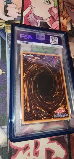 Japanese Yu-Gi-Oh! Yugioh Summoned Skull SC-51 Ultimate Rare PSA8 - Image 3