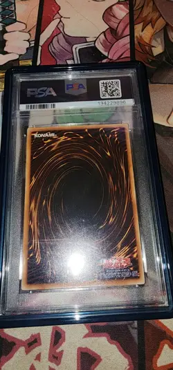 Japanese Yu-Gi-Oh! Yugioh Summoned Skull SC-51 Ultimate Rare PSA8 - Image 4
