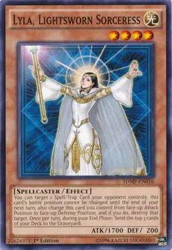 Lyla, Lightsworn Sorceress - SDMP-EN016 - Common - 1st Edition - Lightly Played - Image 1
