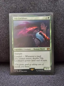 Final Fantasy MTG - Tifa Lockhart Rare Non-Foil (Near Mint) - Image 1