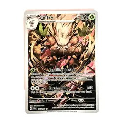 Pokemon Cards Shiftry 163/162 Illustration Rare Temporal Forces - Image 1