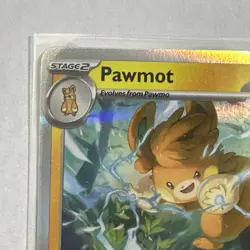 Pawmot 076/193 Rare Holo Card Paldea Evolved PAL Pokemon TCG NM - Image 3