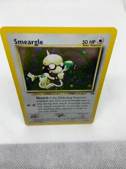 Smeargle - 11/75 - Pokemon Neo Discovery Unlimited Holo Rare Card WOTC - Image 2