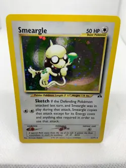 Smeargle - 11/75 - Pokemon Neo Discovery Unlimited Holo Rare Card WOTC - Image 4