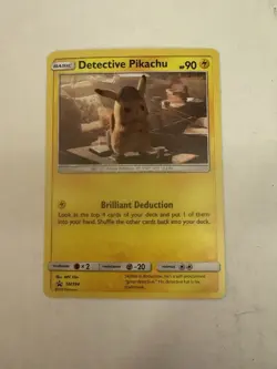 Pokemon: Detective Pikachu SM194 Black Star Promo Card NM/M - Image 1