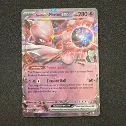 Team Rocket's Mewtwo ex 079/217 ME: Ascended Heroes Double Rare Pokemon Card - Image 1