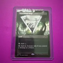 Wastewood Verge - Borderless N/M Aetherdrift MTG Magic The Gathering Card - Image 1