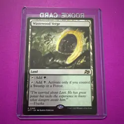 Wastewood Verge - N/M - Aetherdrift - MTG Magic The Gathering Card - Image 1
