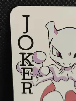 Mewtwo Pokemon Poker Card Televikun Magazine Nintendo Japanese Rare - Image 2