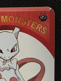 Mewtwo Pokemon Poker Playing Card Televikun Magazine Promo Nintendo Rare 2 - Image 3