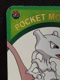 Mewtwo Pokemon Poker Playing Card Televikun Magazine Promo Nintendo Rare - Image 2