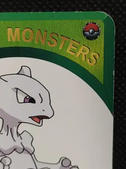 Mewtwo Pokemon Poker Playing Card Televikun Magazine Promo Nintendo Rare - Image 3