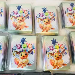 Pokemon Prismatic Evolutions Card Sleeves Celebrations Phantasmal Flames TCG Lot - Image 3