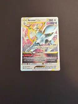 Arceus VSTAR - Brilliant Stars (2022) #123/172 | METAL CARD - Image 2