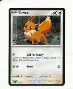 SV: Scarlet & Violet Promo Cards #SVP 200 Eevee - Cosmo Holo - Image 1