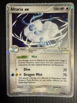 Pokemon TCG Altaria EX Holo Rare Card 90/106 Emerald Lightly Played - Image 2