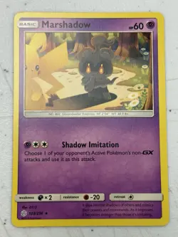 Pokemon TCG Marshadow 103/236 Sun and Moon: Cosmic Eclipse Non Holo Rare NM - Image 1