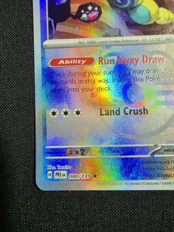 Pokemon Dudunsparce 080/131 Prismatic Evolutions master ball Holo Rare 140 HP - Image 4