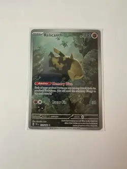 RELICANTH 173/162 ILLUSTRATION RARE TEMPORAL FORCES POKEMON - Image 1