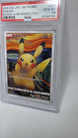 2018 Pokemon Japanese Munch Pikachu PSA 10 GEM MINT #288 SM Promo 🔥 Rare - Image 5