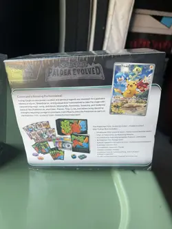 Pokemon TCG Paldea Evolved Elite Trainer Box (ETB). Factory Sealed. 820650853661 - Image 2