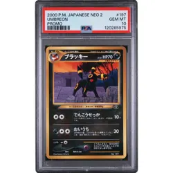 2000 Pokemon Japanese Neo 2 Promo #197 - PSA 10 - Image 1