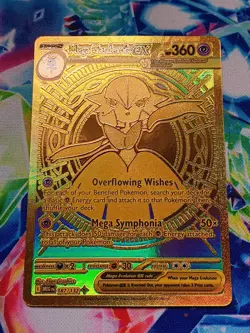 Pokemon TCG Mega Evolution Mega Gardevoir ex 187/132 Hyper Rare NM Near Mint - Image 1