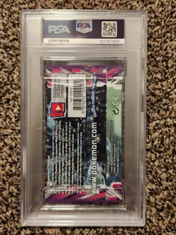 2014 Pokemon Booster XY Phantom Forces Diancie PSA 8 Sealed Pack - Image 2