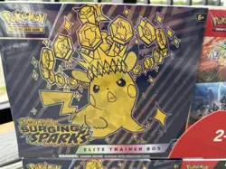 Lot 2 Pokemon Surging Sparks Elite Trainer Box + Booster Bundle Costco 2-Pack - Image 2