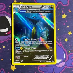 Pokemon 2015 XY Primal Clash Kingdra 108/160 Reverse Holo Rare Lightly Played - Image 1