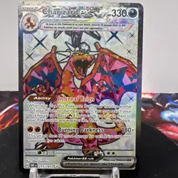 Pokemon TCG Charizard EX 215/197 Ultra Rare Holo NM - Image 1