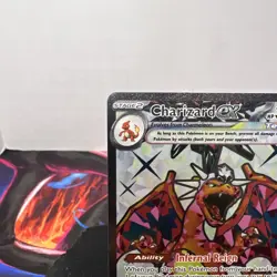 Pokemon TCG Charizard EX 215/197 Ultra Rare Holo NM - Image 2