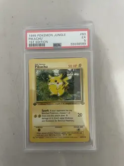 1999 Pokemon Jungle Pikachu, 1st Edition - Image 1