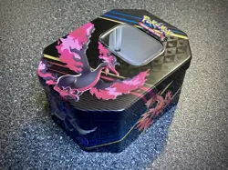 3x EMPTY Pokemon TCG Crown Zenith Tins + Inserts (No Cards/Packs) Galarian Birds - Image 5