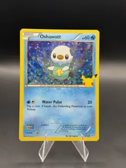 Oshawott 21/25 McDonald's 25th Anniversary Promo Holo Rare NM Pokemon TCG - Image 1