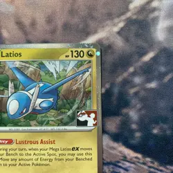 Latios 101/132 Cosmos Holo NM - Pokemon Prize Pack Series 8 - Image 4