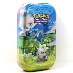Pokemon TCG Mini Tin Sealed Togepi Totodile Pikachu Art New - Image 1