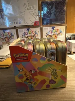 Pokemon Scarlet & Violet SV 151 Mini Tin Display FACTORY SEALED 20 Total Packs - Image 2