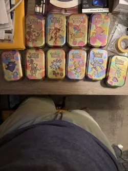 Pokemon Scarlet & Violet SV 151 Mini Tin Display FACTORY SEALED 20 Total Packs - Image 5