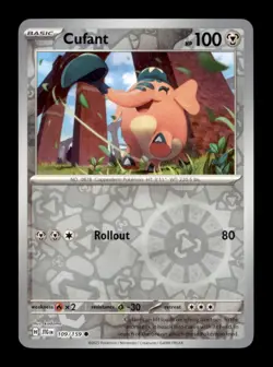 Sv09: Journey Together Pokemon TCG Cufant Reverse Holo - Image 1