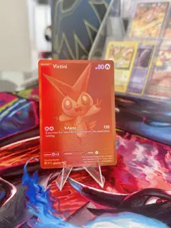 Pokemon TCG - Victini Red white flare 172/086 secret NM/MINT - Image 1