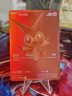 Pokemon TCG - Victini Red white flare 172/086 secret NM/MINT - Image 2