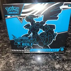 Pokemon Black Bolt - Elite Trainer Box ETB TCG Scarlet & Violet New Sealed - Image 1