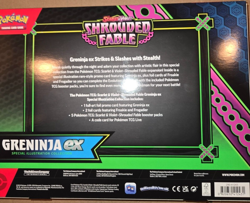 Pokemon TCG Shrouded Fable Greninja Ex Illustration Collection |BRAND NEW SEALED - Image 2