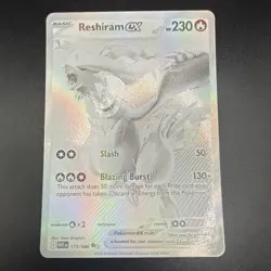 Reshiram ex - 173/086 - Black White Rare NM-Mint Pokemon SV10.5b - White Flare - Image 1
