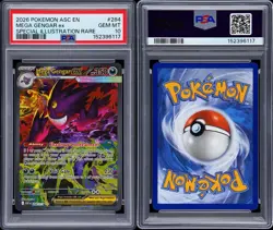 Pokemon 2026 Mega Gengar ex 284/217 SIR Ascended Heroes GEM MINT PSA 10 - Image 3