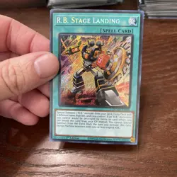 Yu-Gi-Oh R.B. Stage Landing DUAD-EN096 Secret Rare Duelist's Advance 1st Edition - Image 2