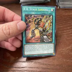 Yu-Gi-Oh R.B. Stage Landing DUAD-EN096 Secret Rare Duelist's Advance 1st Edition - Image 4