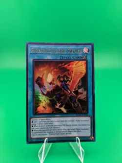 Yu-Gi-Oh! Fighting Flame Sword MZMI-EN008 Ultra Rare - Image 1