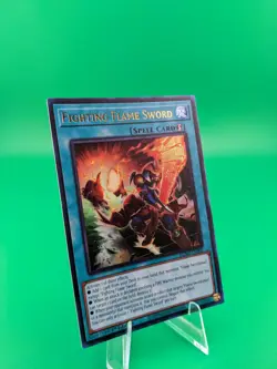 Yu-Gi-Oh! Fighting Flame Sword MZMI-EN008 Ultra Rare - Image 2